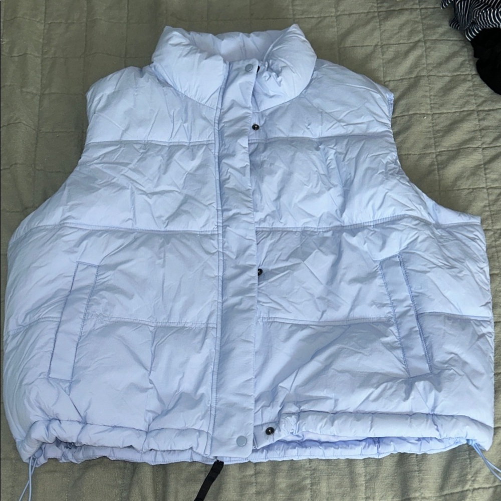Old Navy Light Blue Water-Resistant Vest